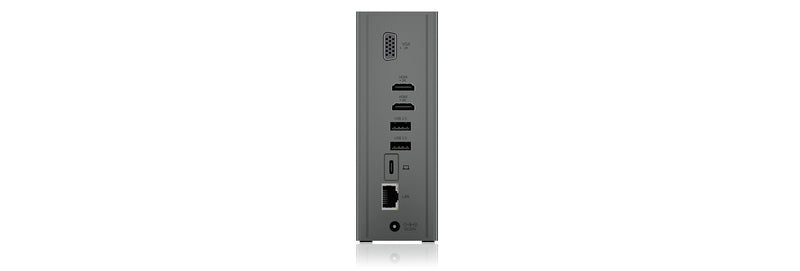 ICY BOX IB-DK2262AC, USB 3.2 Gen 1 Notebook DockingStation, USB 3.2 Gen 1 auf: 6x USB 3.2 Gen 1+2x HDMI®+1x GigabitLAN + Audio + Charger