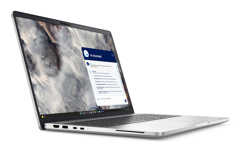 DELL Pro 16 Plus PB16250 Intel Core Ultra 5 235U Laptop 40,6 cm (16") Full HD+ 16 GB DDR5-SDRAM 512 GB SSD Wi-Fi 6E (802.11ax) Windows 11 Pro Deutsch Aluminium