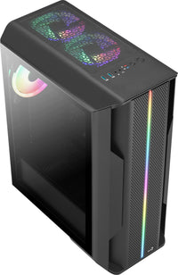 Aerocool Splinter Duo Midi Tower Schwarz