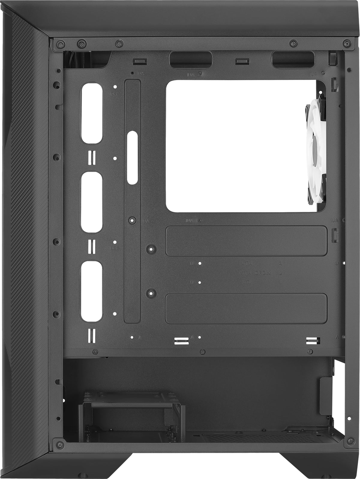 Aerocool Splinter Duo Midi Tower Schwarz