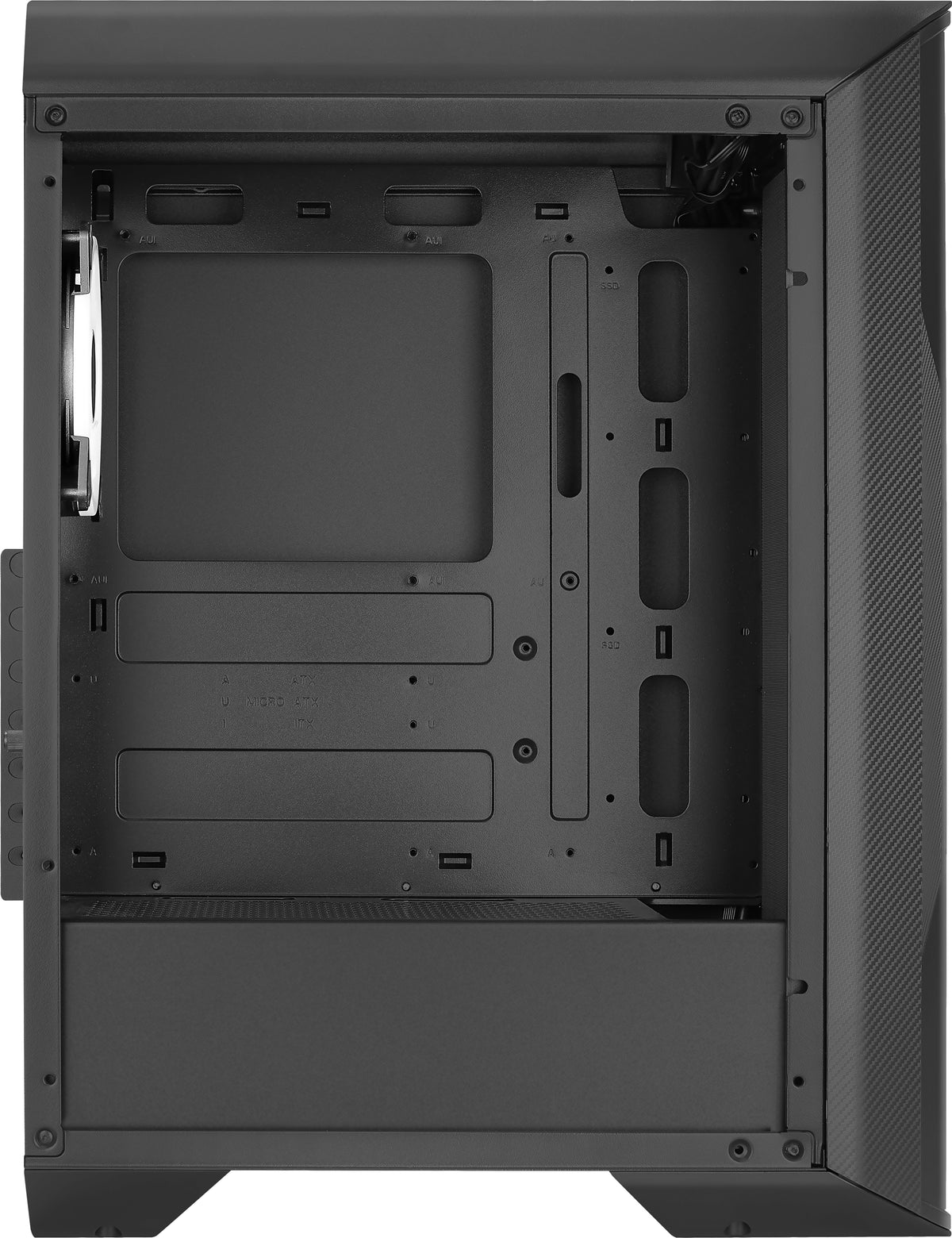 Aerocool Splinter Duo Midi Tower Schwarz