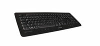 CHERRY DW 5100 Kabelloses Tesktopset, Schwarz, USB (QWERTZ - DE)