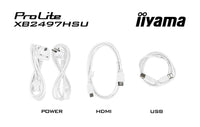 iiyama ProLite XB2497HSU-W1 Computerbildschirm 60,5 cm (23.8") 1920 x 1080 Pixel Full HD LED Weiß