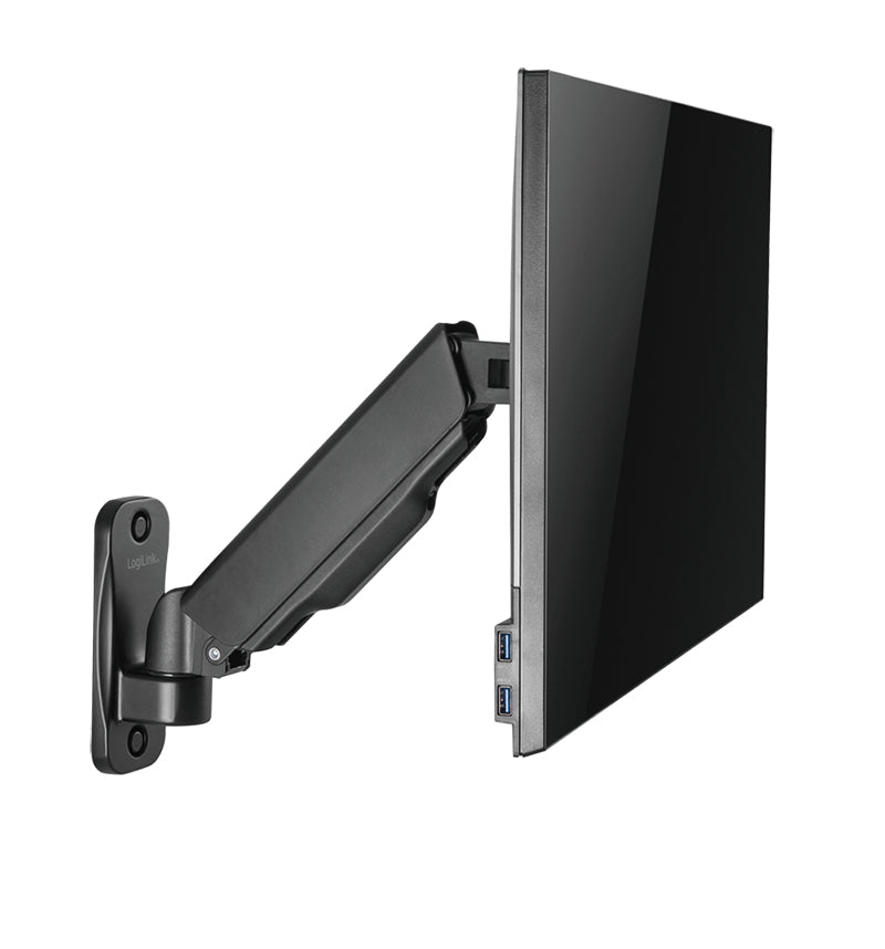 LogiLink BP0144 Flachbildschirm-Tischhalterung 81,3 cm (32") Wand Schwarz