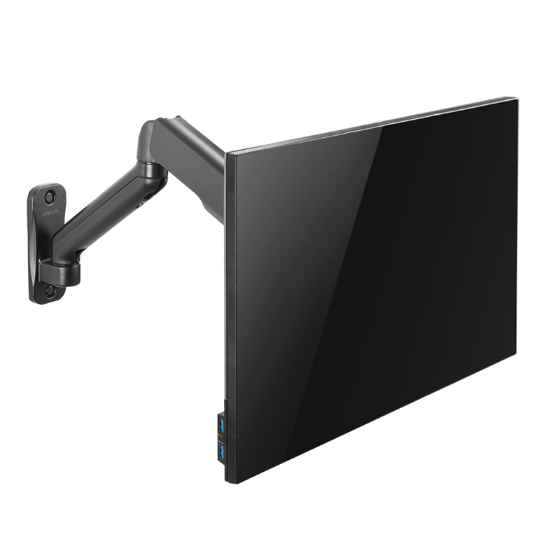 LogiLink BP0145 Flachbildschirm-Tischhalterung 81,3 cm (32") Wand Schwarz