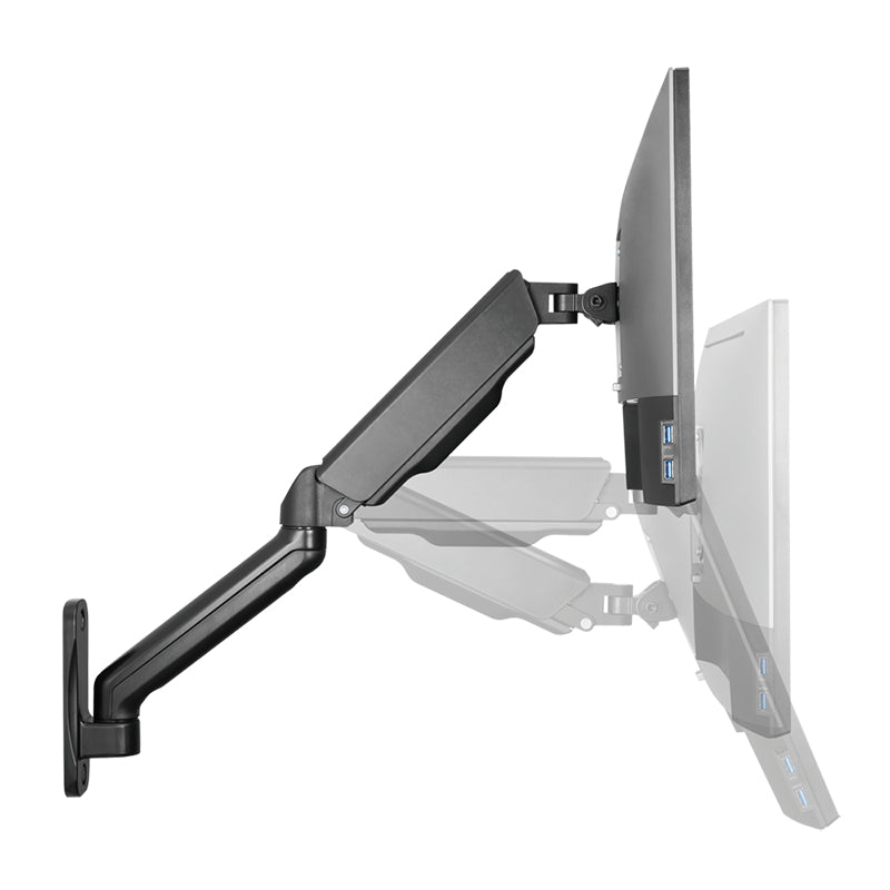 LogiLink BP0145 Flachbildschirm-Tischhalterung 81,3 cm (32") Wand Schwarz