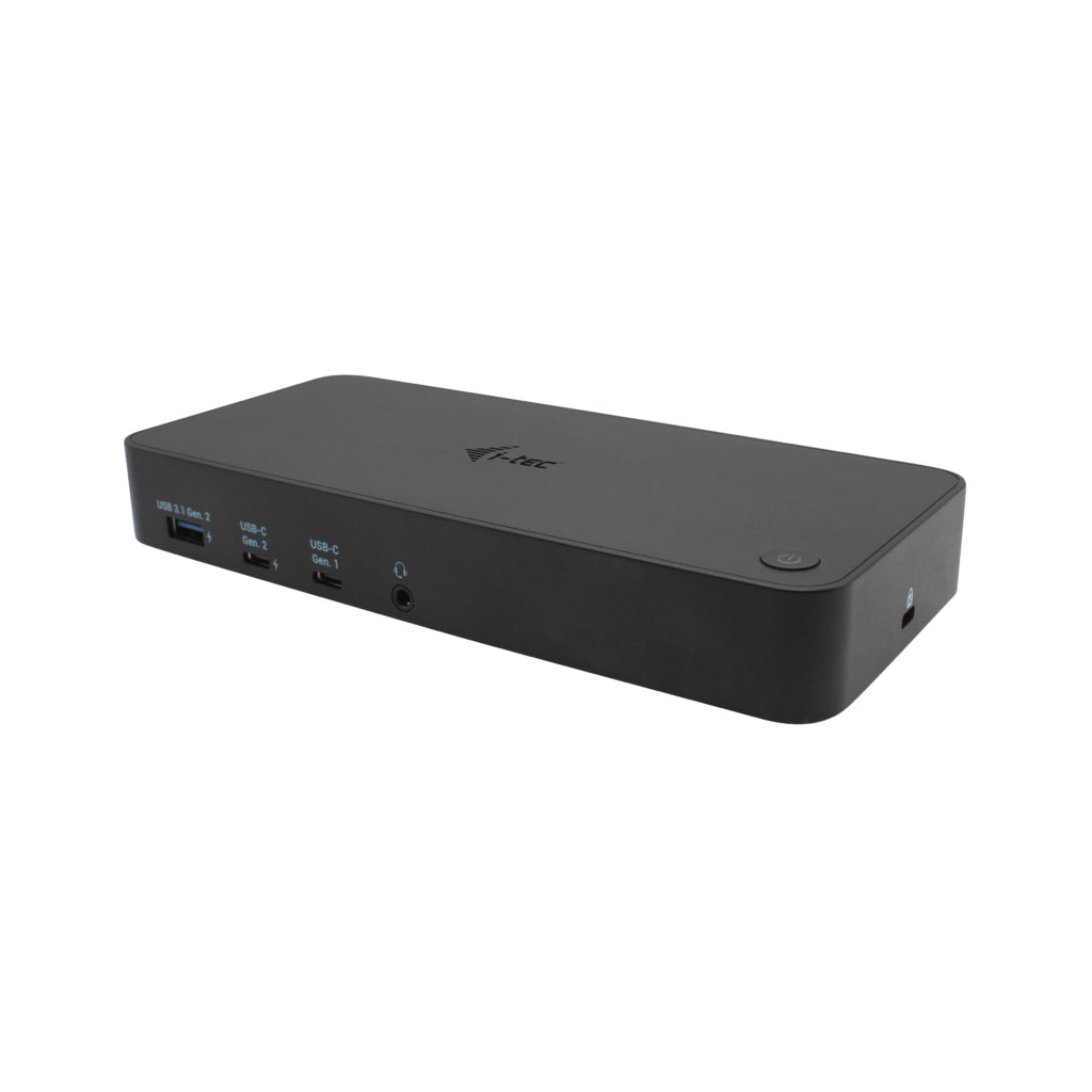 i-tec USB 3.0 / USB-C / Thunderbolt, 3x 4K Docking Station + Power Delivery 100W