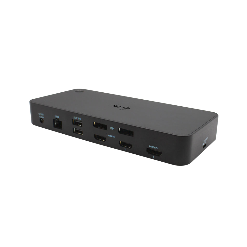 i-tec USB 3.0 / USB-C / Thunderbolt, 3x 4K Docking Station + Power Delivery 100W