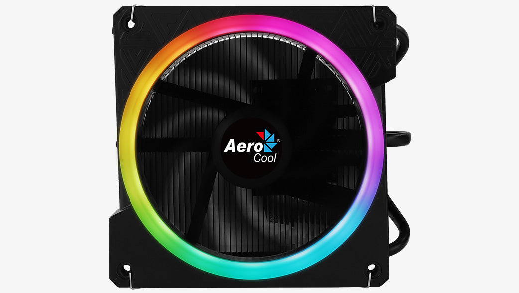 Aerocool Cylon 3H Prozessor Kühler 12 cm Schwarz