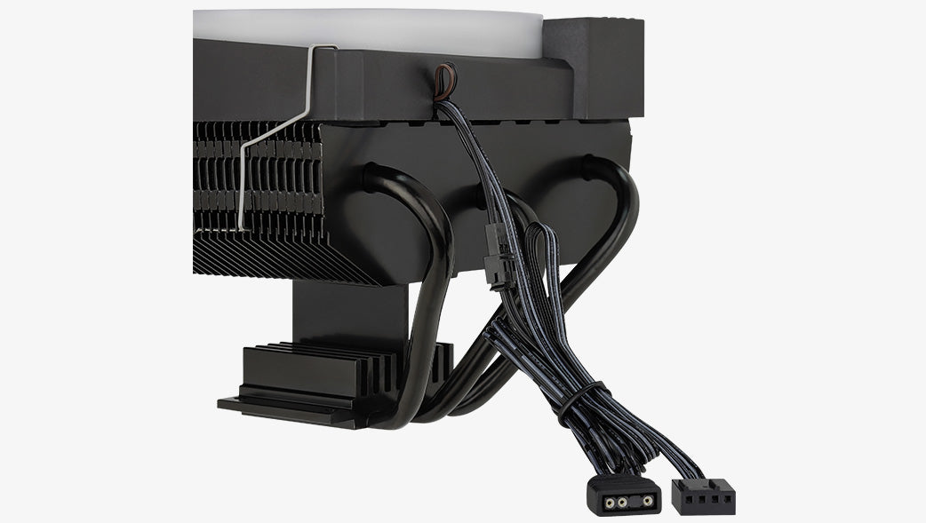 Aerocool Cylon 3H Prozessor Kühler 12 cm Schwarz