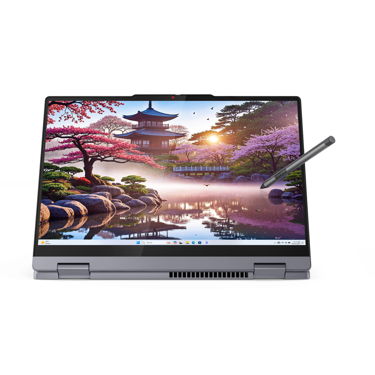Lenovo IdeaPad 5 2-in-1 14AKP10 Copilot+ PC AMD Ryzen AI 7 350 Hybrid (2-in-1) 35,6 cm (14") Touchscreen WUXGA 16 GB LPDDR5x-SDRAM 512 GB SSD Wi-Fi 7 (802.11be) Windows 11 Home Deutsch Grau