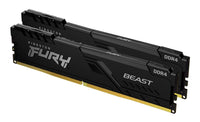 Kingston Technology FURY Beast 16GB 3200MT/s DDR4 CL16 DIMM (2er-Kit) Black