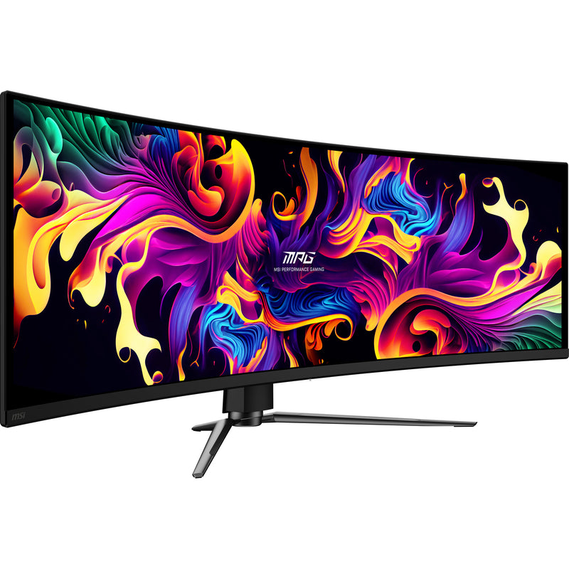 MSI MPG 491CQPXDE QD-OLED Computerbildschirm 124,5 cm (49") 5120 x 1440 Pixel Dual QHD Schwarz