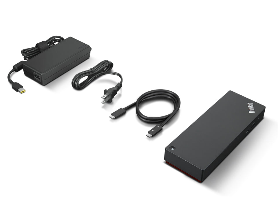 Lenovo ThinkPad Universal Thunderbolt 4 Kabelgebunden Schwarz