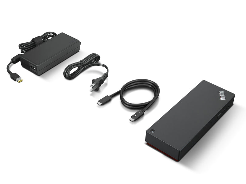 Lenovo ThinkPad Universal Thunderbolt 4 Kabelgebunden Schwarz