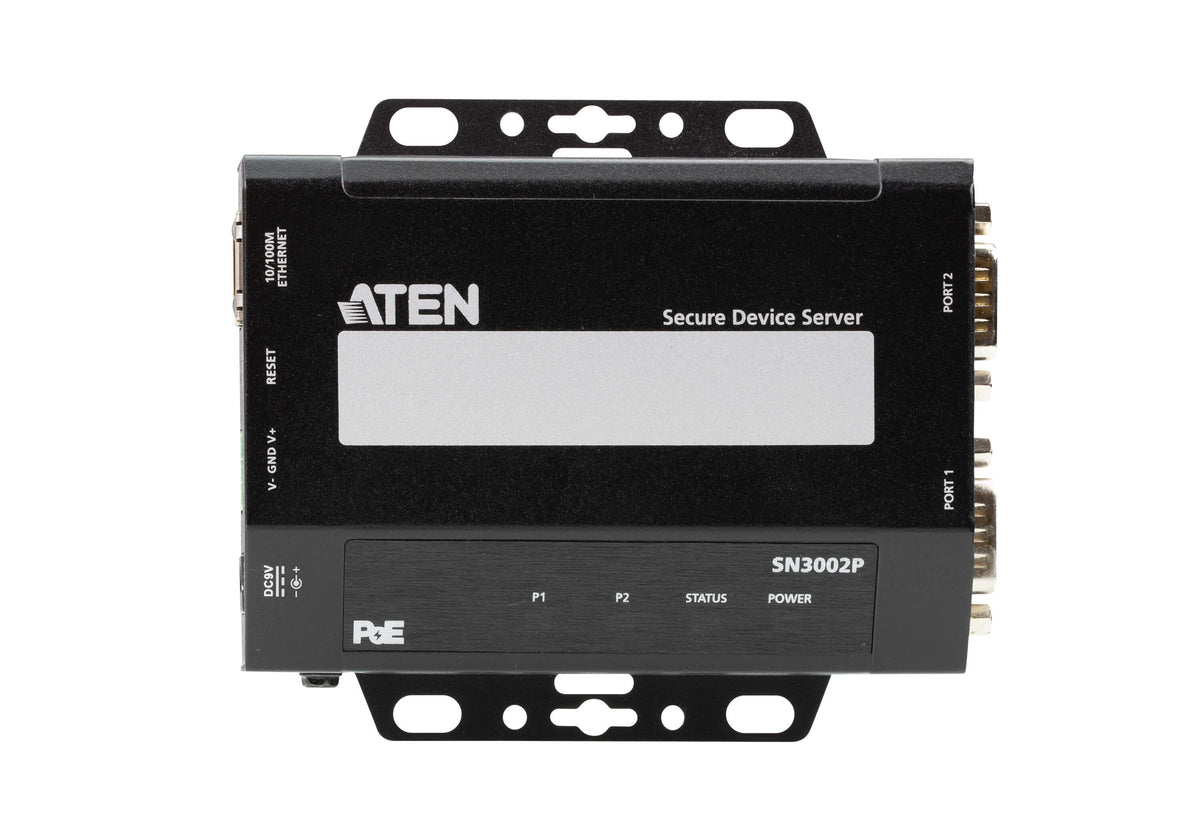 ATEN 2-Port RS-232 Secure Device Server mit PoE