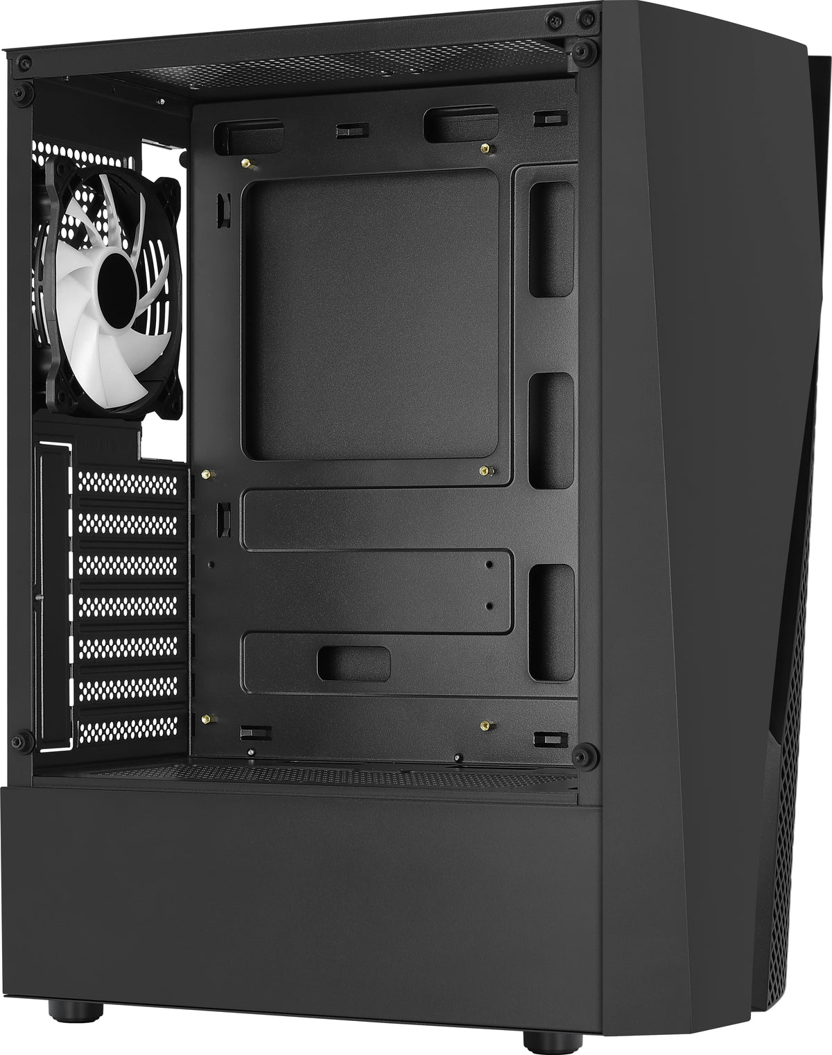 Aerocool WAVEBKV3 Computer-Gehäuse Midi Tower Schwarz