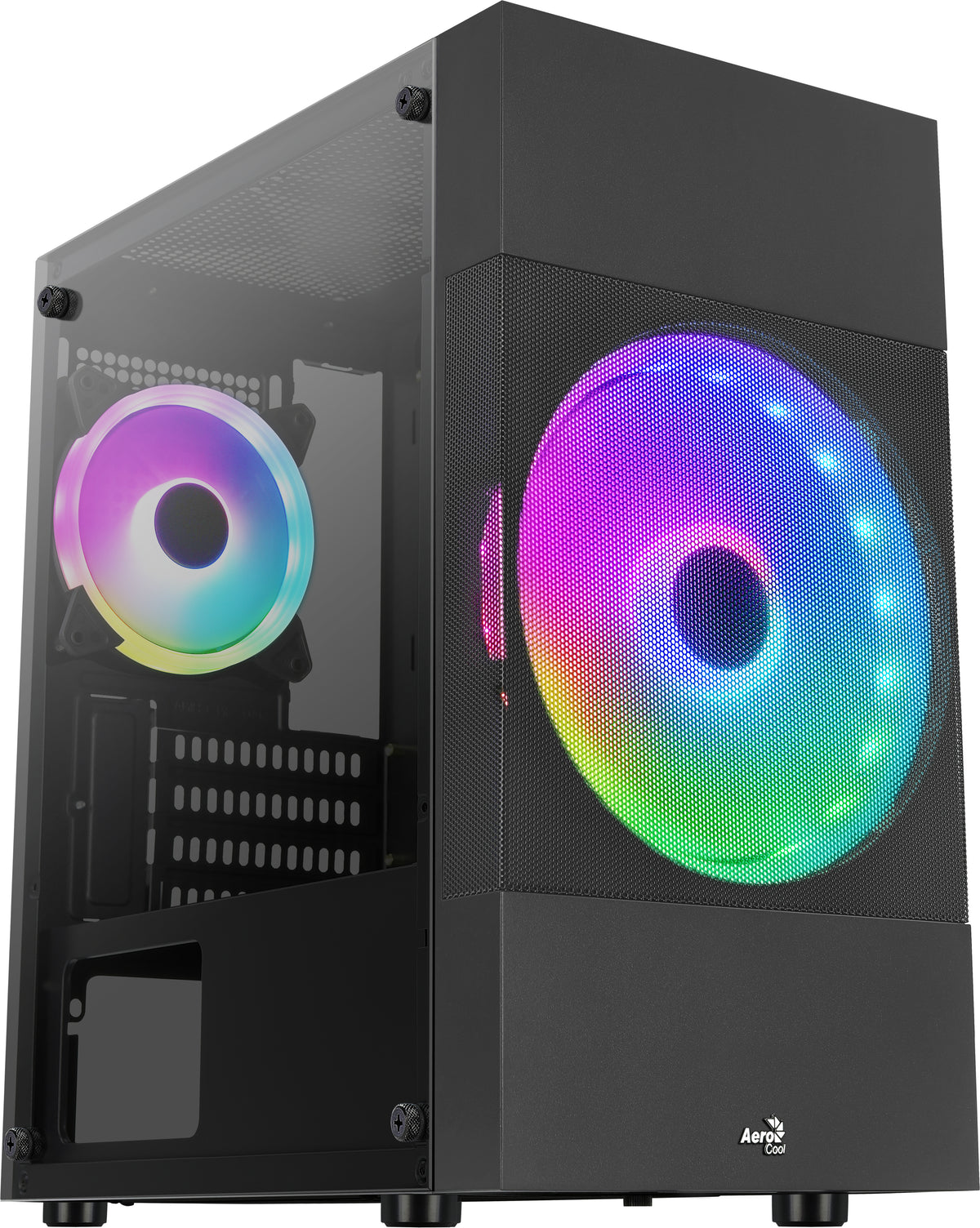 Aerocool Atomic Lite Mini Tower Schwarz
