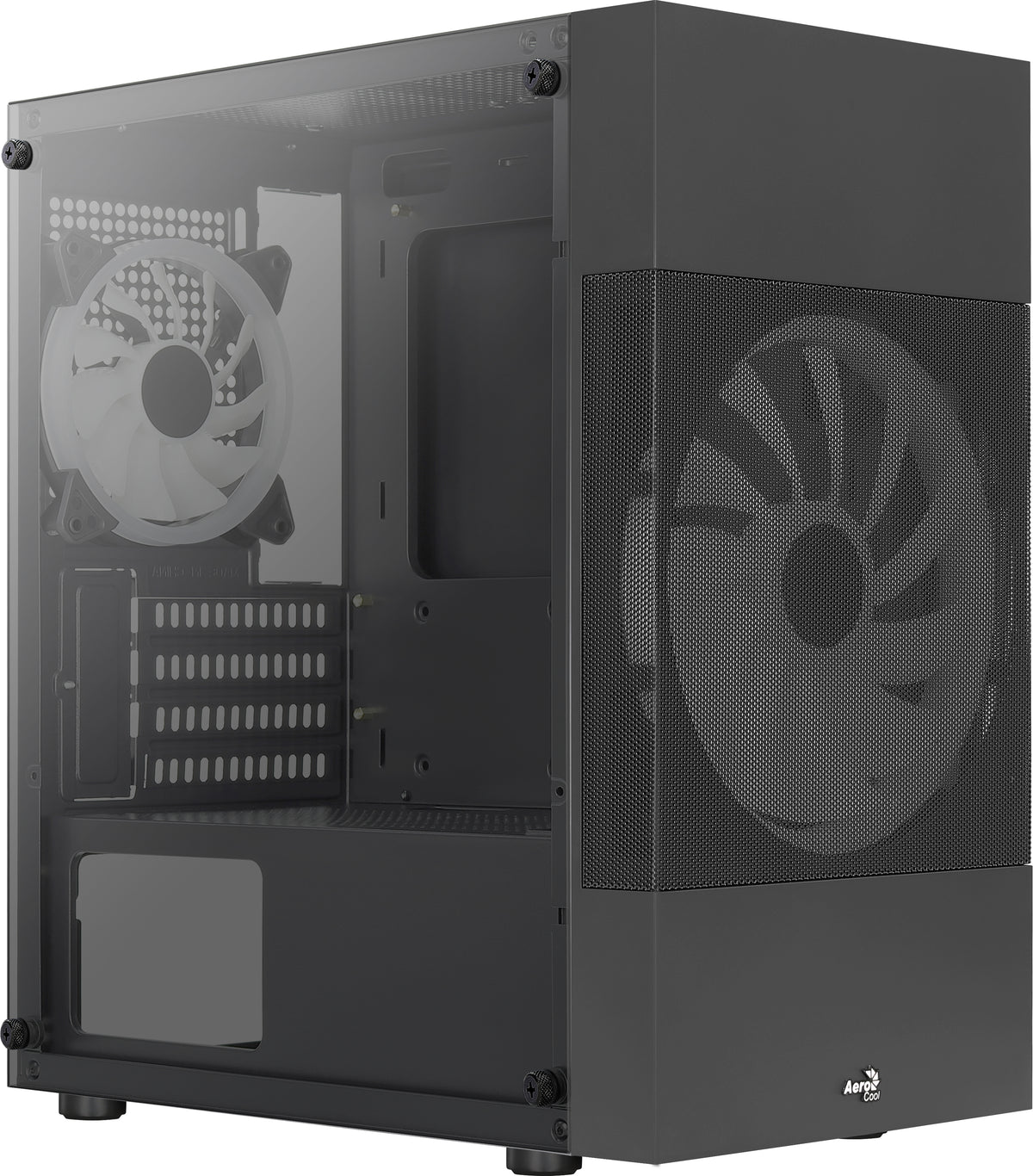 Aerocool Atomic Lite Mini Tower Schwarz