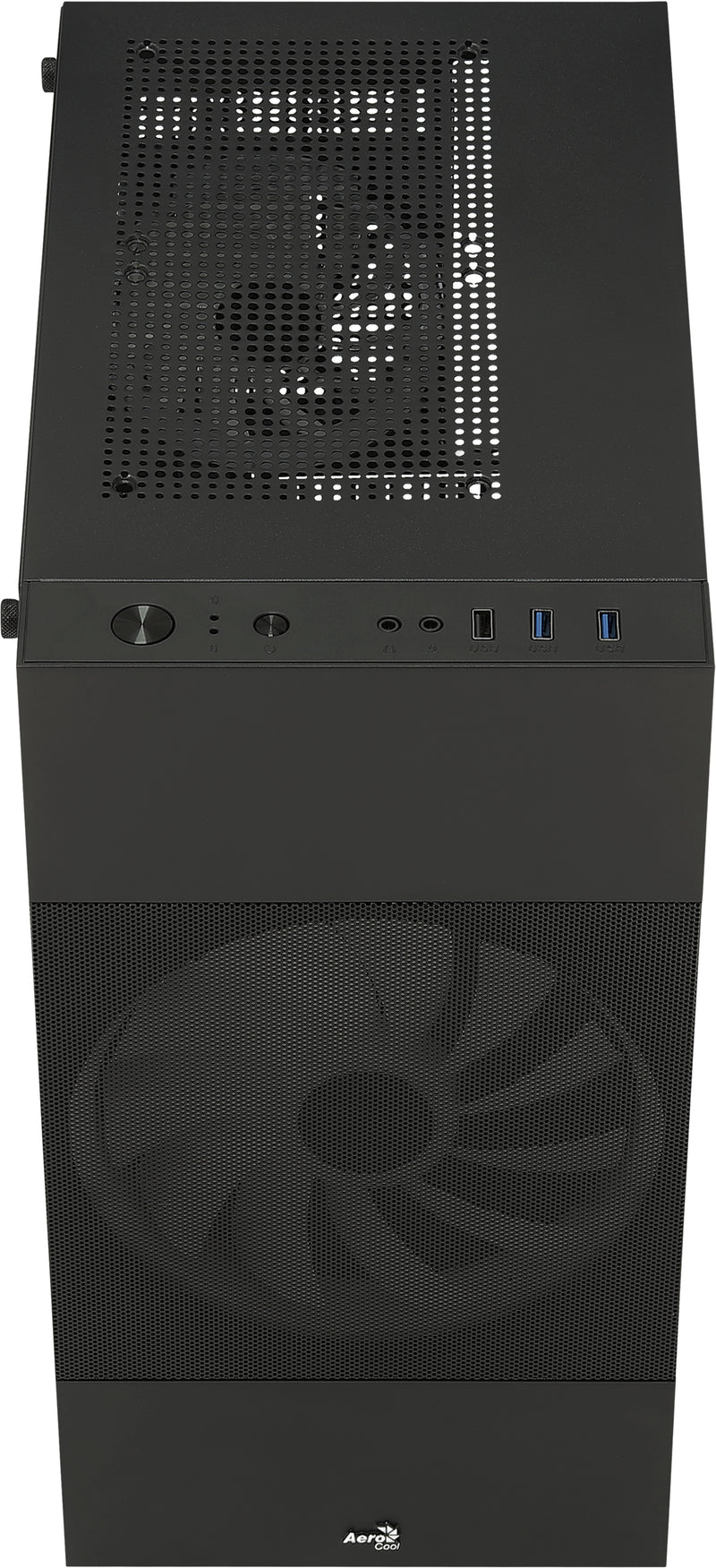 Aerocool Atomic Lite Mini Tower Schwarz