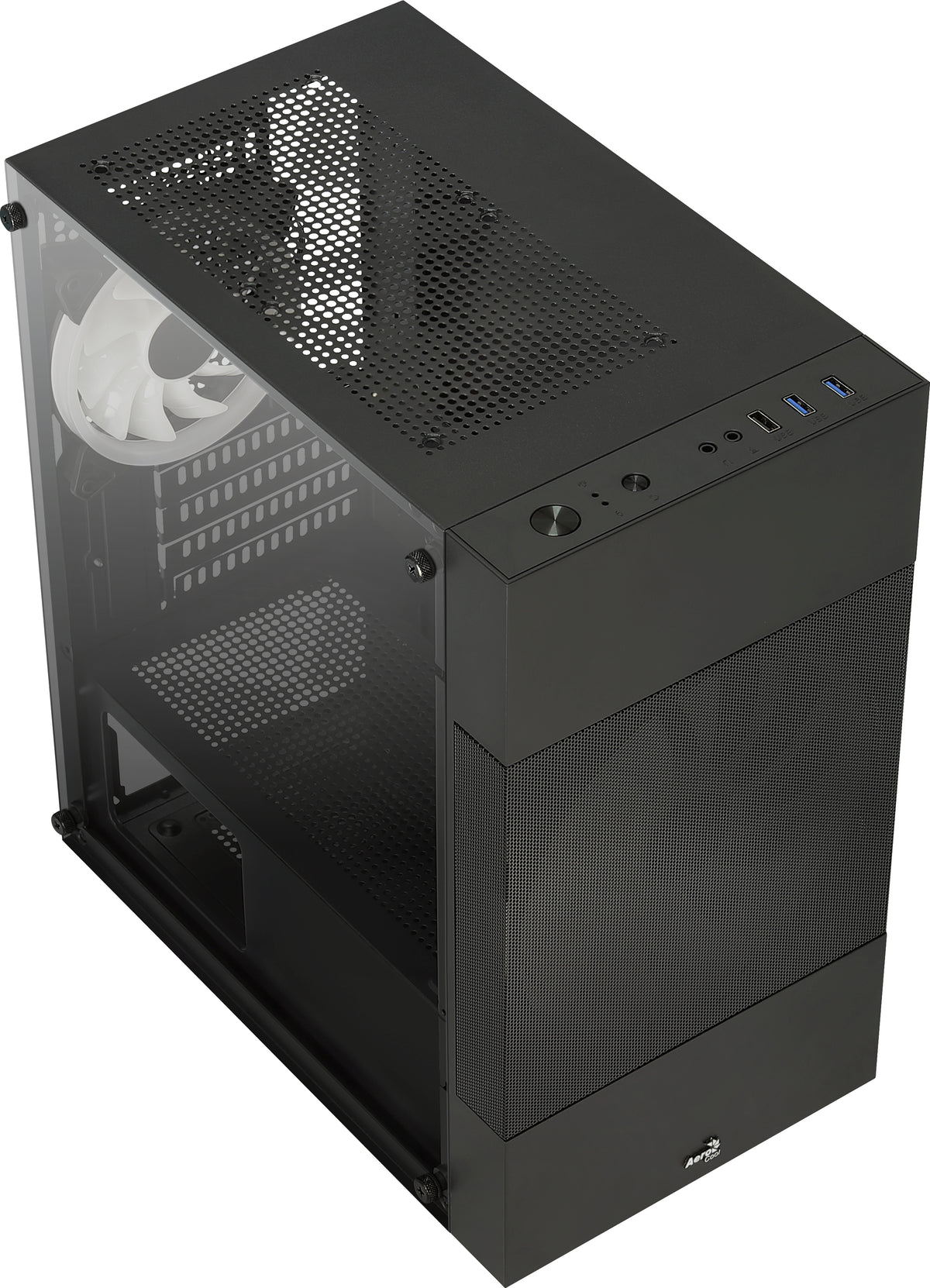 Aerocool Atomic Lite Mini Tower Schwarz