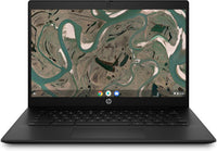 HP Chromebook 14 G7 Intel® Celeron® N5100 35,6 cm (14") Touchscreen Full HD 8 GB LPDDR4x-SDRAM 64 GB eMMC Wi-Fi 6 (802.11ax) ChromeOS Schwarz