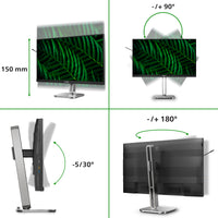 Philips 5000 series 27B2G5601/00 Computerbildschirm 68,6 cm (27") 2560 x 1440 Pixel Quad HD LCD Schwarz