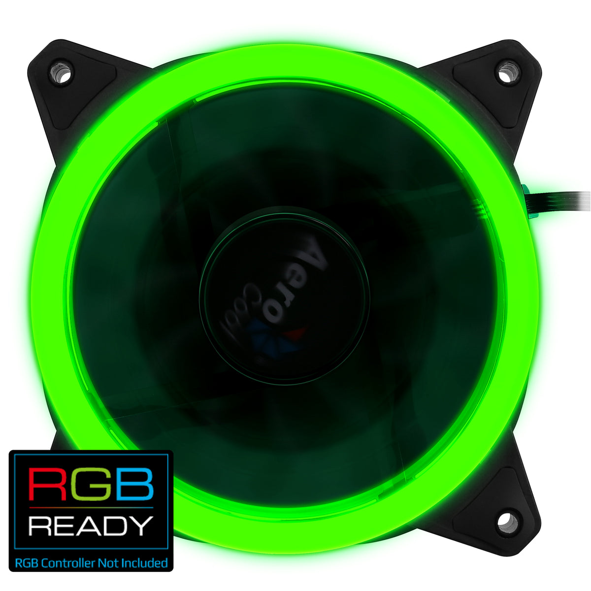 Aerocool Rev RGB Computergehäuse Ventilator 12 cm Schwarz