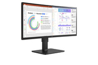 LG 34BQ77QC-B Computerbildschirm 86,4 cm (34") 3440 x 1440 Pixel UltraWide Dual Quad HD LCD Schwarz
