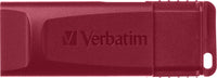 Verbatim Slider - USB-Stick - 2x32 GB, Blau, Rot