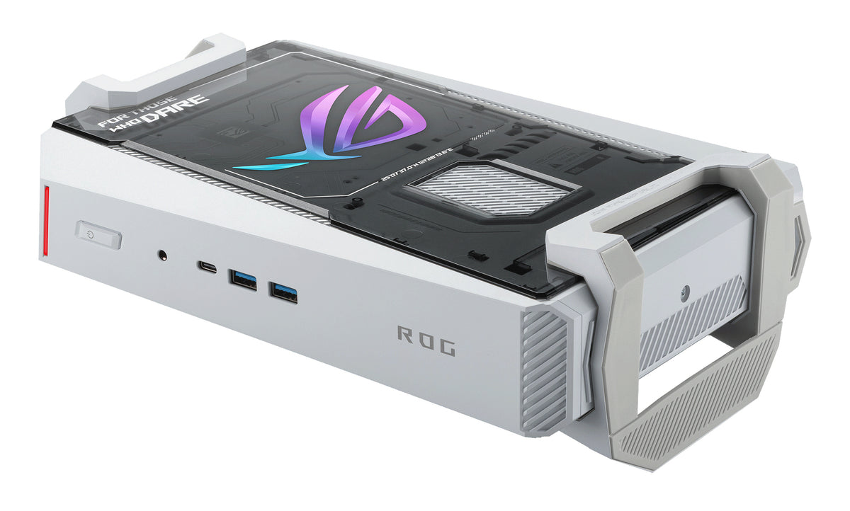 ASUS ROG RNUC16JNK9X28AA2W Intel Core Ultra 9 290HX Plus 32 GB DDR5-SDRAM 2 TB SSD NVIDIA GeForce RTX 5080 Windows 11 Home Mini PC Mini-PC Weiß