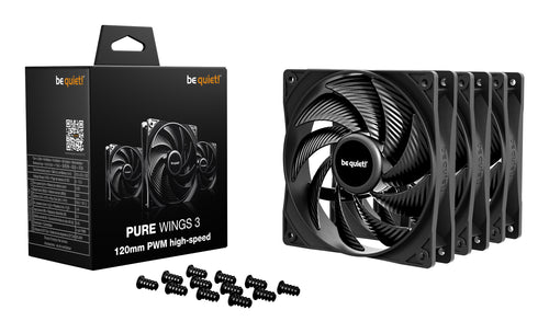 be quiet! Pure Wings 3 120mm PWM HS 3-Pack