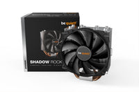 be quiet! SHADOW ROCK SLIM 2 Prozessor Kühler 13,5 cm Aluminium, Schwarz, Kupfer 1 Stück(e)
