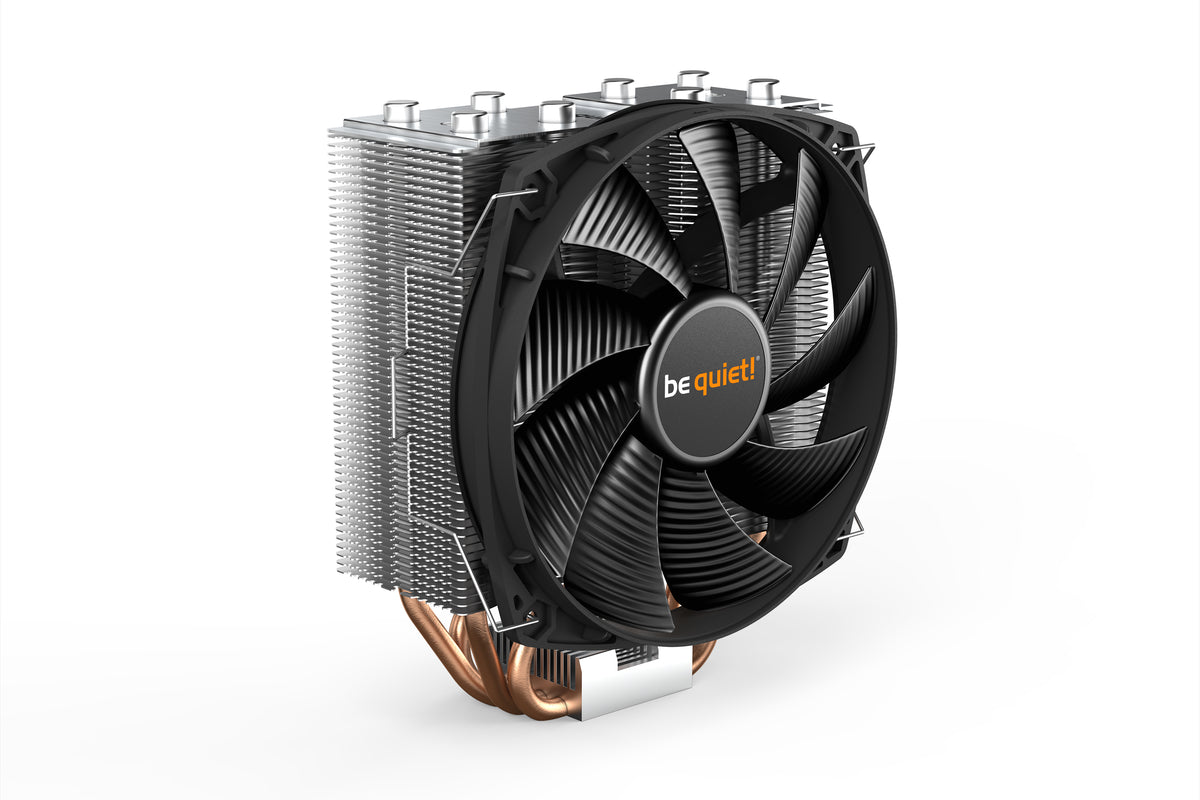 be quiet! SHADOW ROCK SLIM 2 Prozessor Kühler 13,5 cm Aluminium, Schwarz, Kupfer 1 Stück(e)