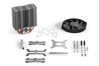 be quiet! SHADOW ROCK SLIM 2 Prozessor Kühler 13,5 cm Aluminium, Schwarz, Kupfer 1 Stück(e)