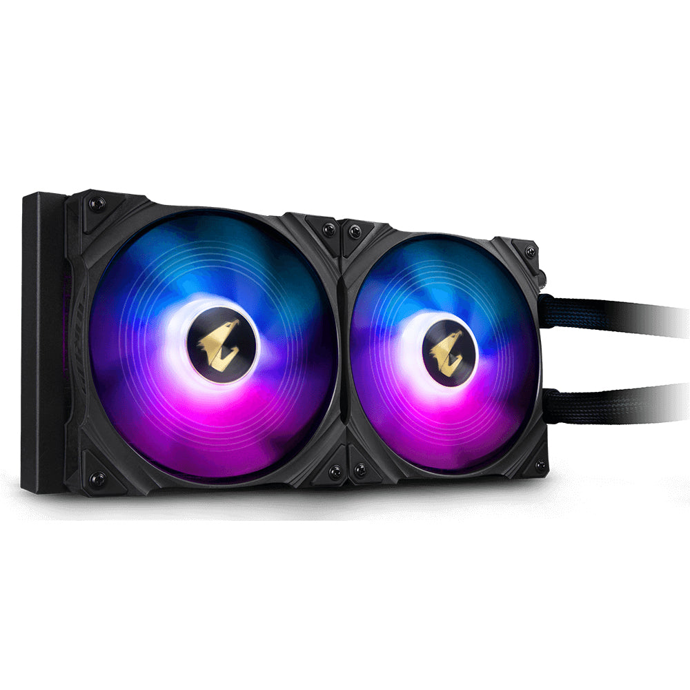 GIGABYTE AORUS WATERFORCE 280 Prozessor All-in-One-Flüssigkeitskühler Schwarz