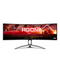 AOC AG493QCX Computerbildschirm 124 cm (48.8") 3840 x 1080 Pixel Double Full HD LED Schwarz