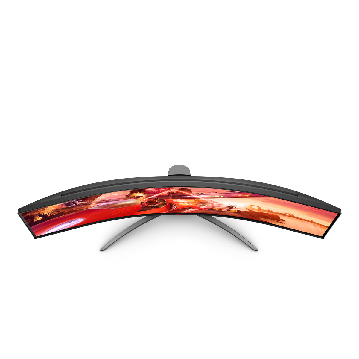 AOC AG493QCX Computerbildschirm 124 cm (48.8") 3840 x 1080 Pixel Double Full HD LED Schwarz