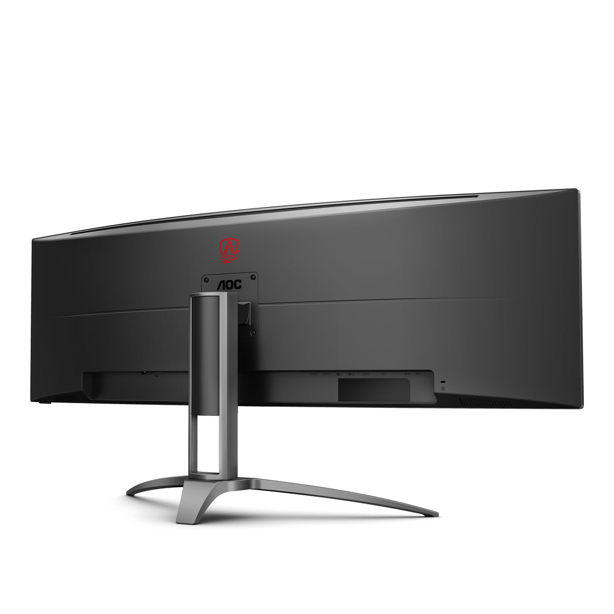AOC AG493QCX Computerbildschirm 124 cm (48.8") 3840 x 1080 Pixel Double Full HD LED Schwarz