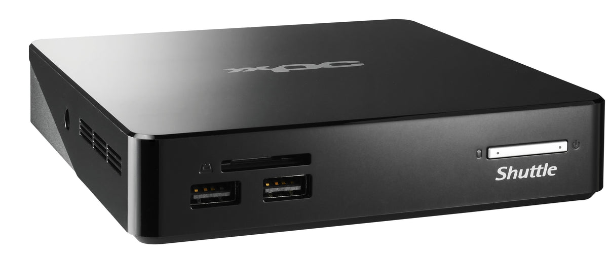 Shuttle XPC nano NS02EV2 Rockchip RK3368 2 GB DDR3L-SDRAM 16 GB eMMC Android 8.1 Nettop Mini-PC Black