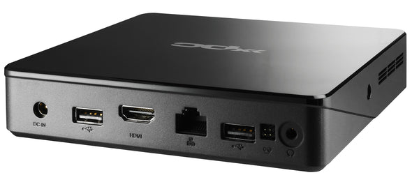 Shuttle XPC nano NS02EV2 Rockchip RK3368 2 GB DDR3L-SDRAM 16 GB eMMC Android 8.1 Nettop Mini-PC Black