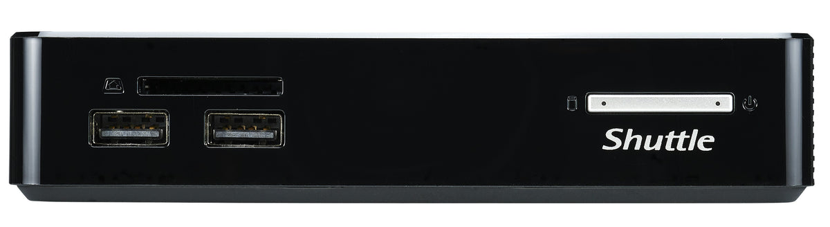 Shuttle XPC nano NS02EV2 Rockchip RK3368 2 GB DDR3L-SDRAM 16 GB eMMC Android 8.1 Nettop Mini-PC Black
