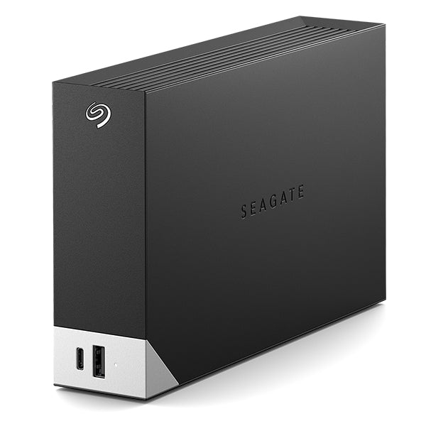 Seagate One Touch HUB Externe Festplatte 10 TB USB Type-A / USB Type-C 3.2 Gen 1 (3.1 Gen 1) Schwarz, Grau