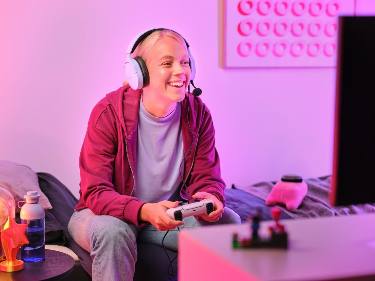 Trust GXT 489P FAYZO Kopfhörer Kabelgebunden Kopfband Gaming Schwarz, Violett