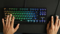 CHERRY G80-3000N RGB TKL Tastatur Universal USB QWERTY US International Schwarz