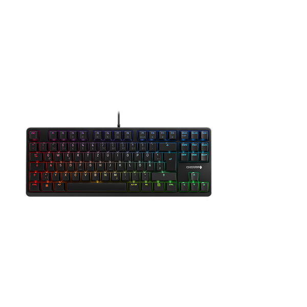 Tastiera CHERRY G80-3000N RGB TKL Universale USB QWERTZ Tedesca Nero