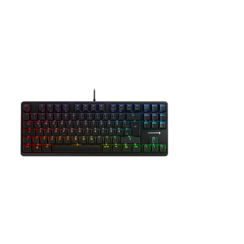 CHERRY G80-3000N RGB TKL Tastatur Universal USB QWERTZ Deutsch Schwarz