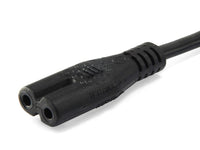 Equip 112161 Schwarz 3 m Netzstecker Typ C C7-Koppler