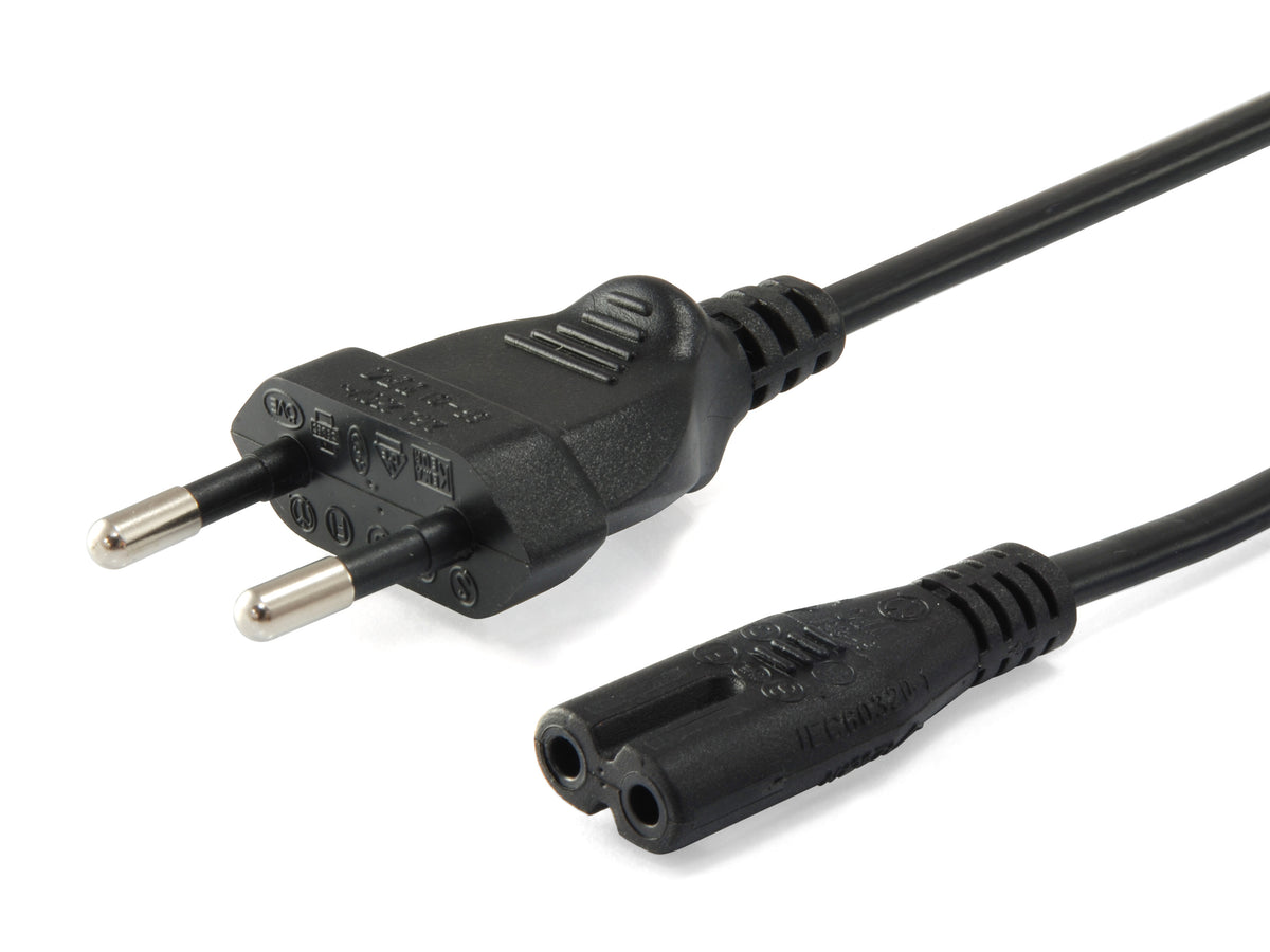Equip 112161 Schwarz 3 m Netzstecker Typ C C7-Koppler