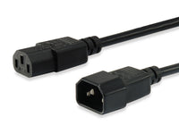 Equip Hochwertiges Netzkabel, C13 auf C14, 1,5m